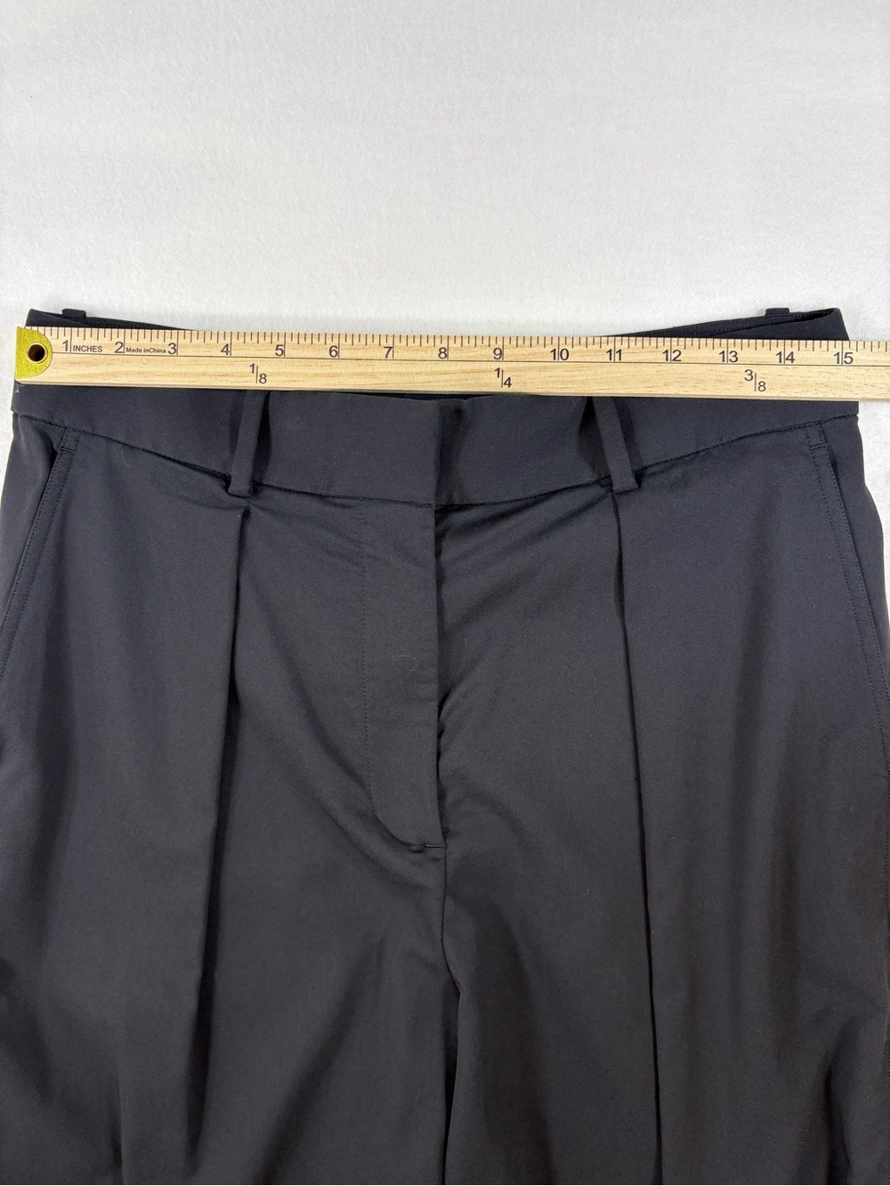 Lululemon Pleat-Front High-Rise Trouser Regular 10 Black - Picture 11 of 13